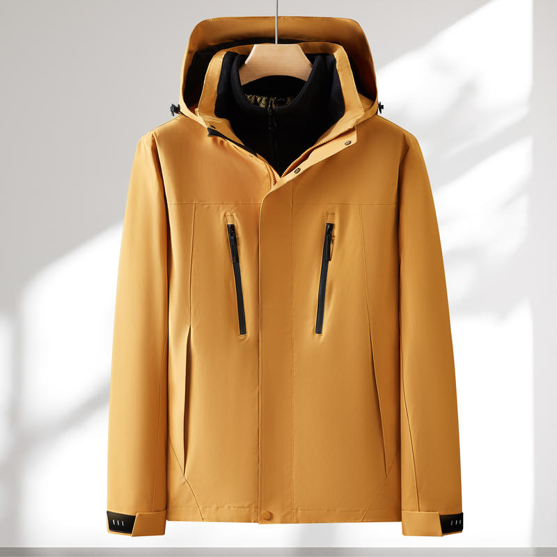 三防三合一冲锋衣摇粒绒款羽绒内胆防油防污户外衣服外套