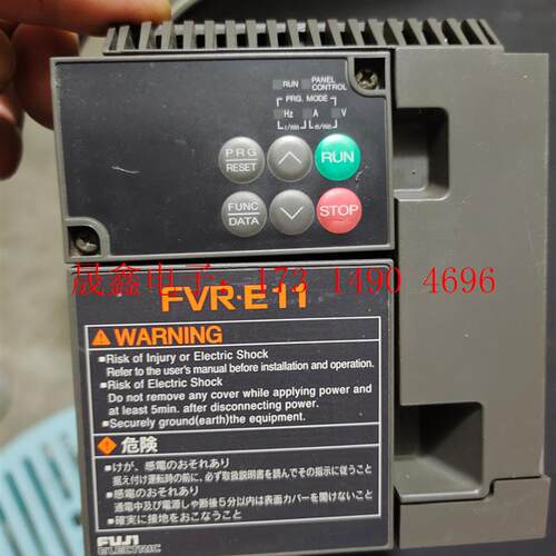 进口富士变频器,FVRO.75E11S-4JE,功能完好【询价产品】