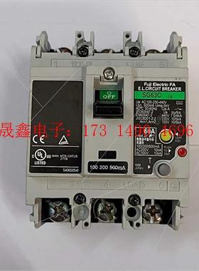 日本漏电保护断路器SG63C 3P 63A【询价产品】