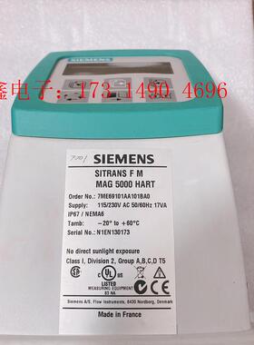 SIMENSMAG5000流量表头  7ME6910-1AA10-【询价产品】