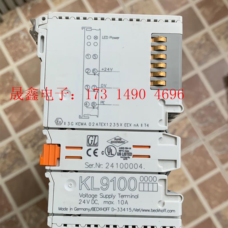 倍福模块KL9100实图  功能  ,标价为单【询价产品】