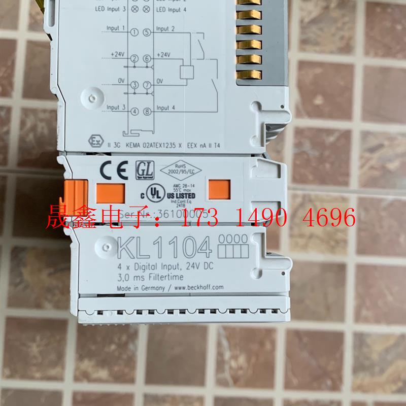 倍福模块KL1104 拍摄  功能  ,标价为【询价产品】