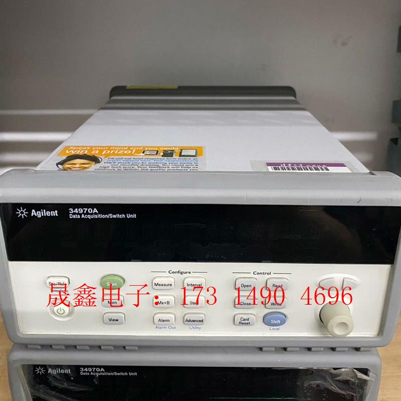 安捷伦34970A数据采集器 正品 !【询价产品】