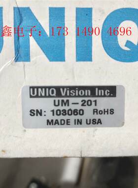 工业相机/摄像机,美国UNIQ, Vision  UM-20【询价产品】