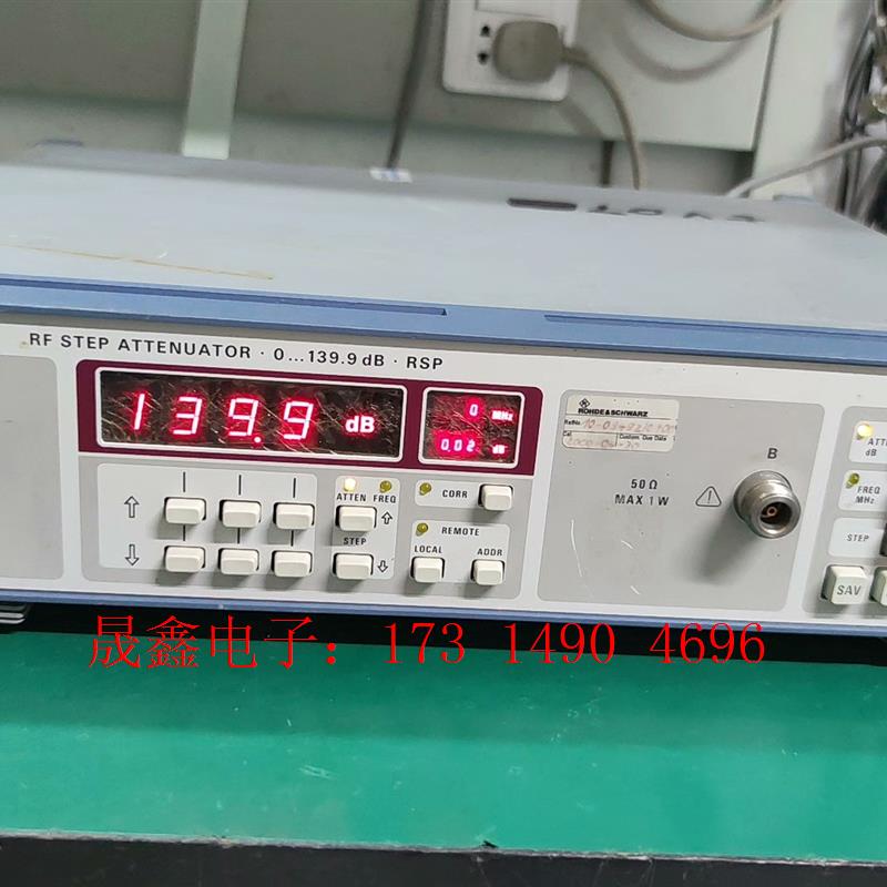 德国原装进口射频步进衰减器rsp,罗德与施瓦茨,0-1【询价产品】