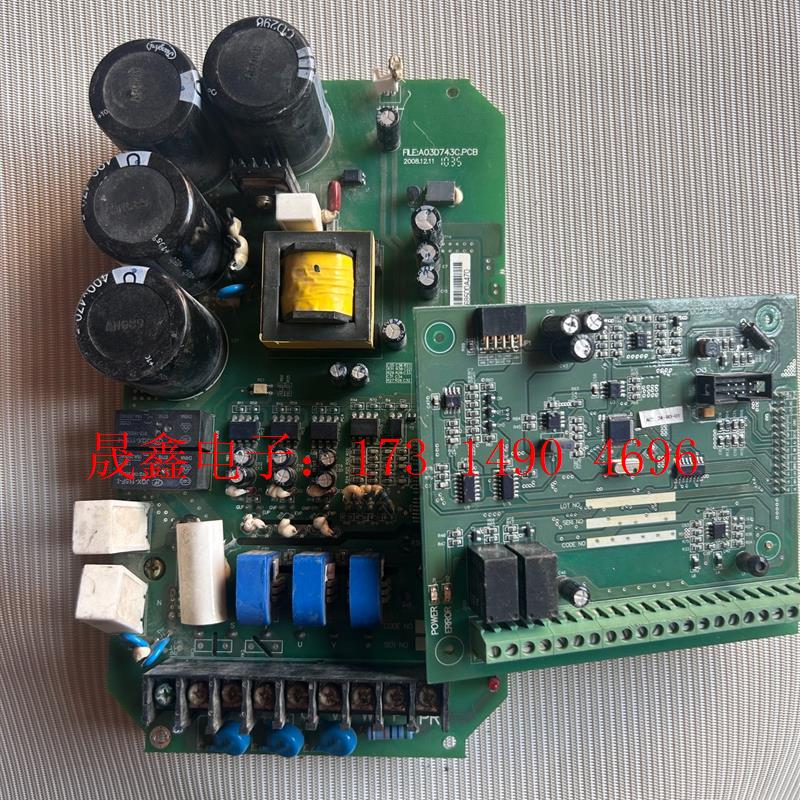 #电路板海利普变频器A03D743C电源板,带富士7MBR3【询价产品】