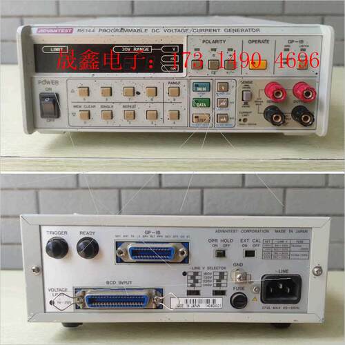 ADVANTEST爱德万 R6144 直流电压电流标准源 包【询价产品】