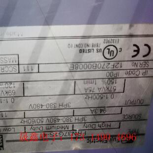 保证质量 富士变频器FRN37G1S 原装 询价产品