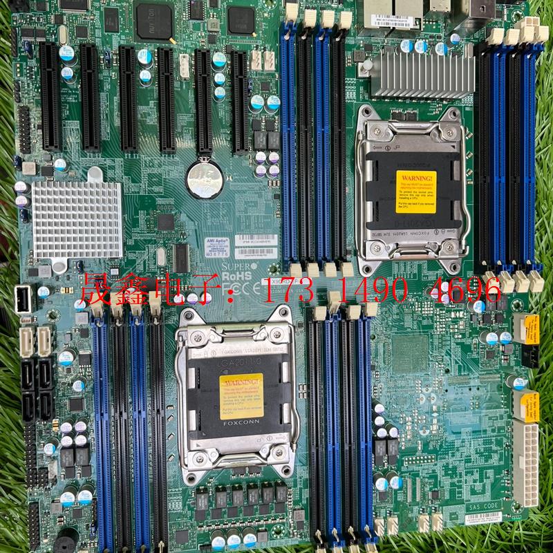 原装正品超微X9DRD-EF服务器主板 新带挡板测好【询价产品】