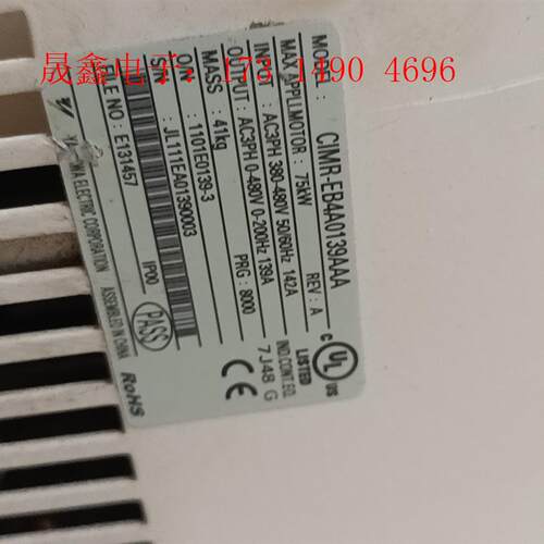 安川E1000变频器,75KW, CIMR-EB4A0139【询价产品】