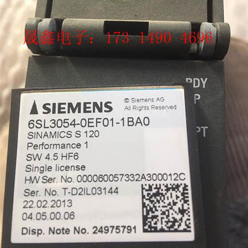 6SL3054-0EF01-1BA0SIMENSS120授权卡,C【询价产品】