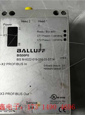 BALLUFF巴鲁夫BIS00F0处理器BIS M 6022【询价产品】
