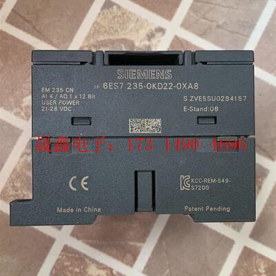 件原装SIMENSPLC模拟模块6ES7  235-0KD22【询价产品】