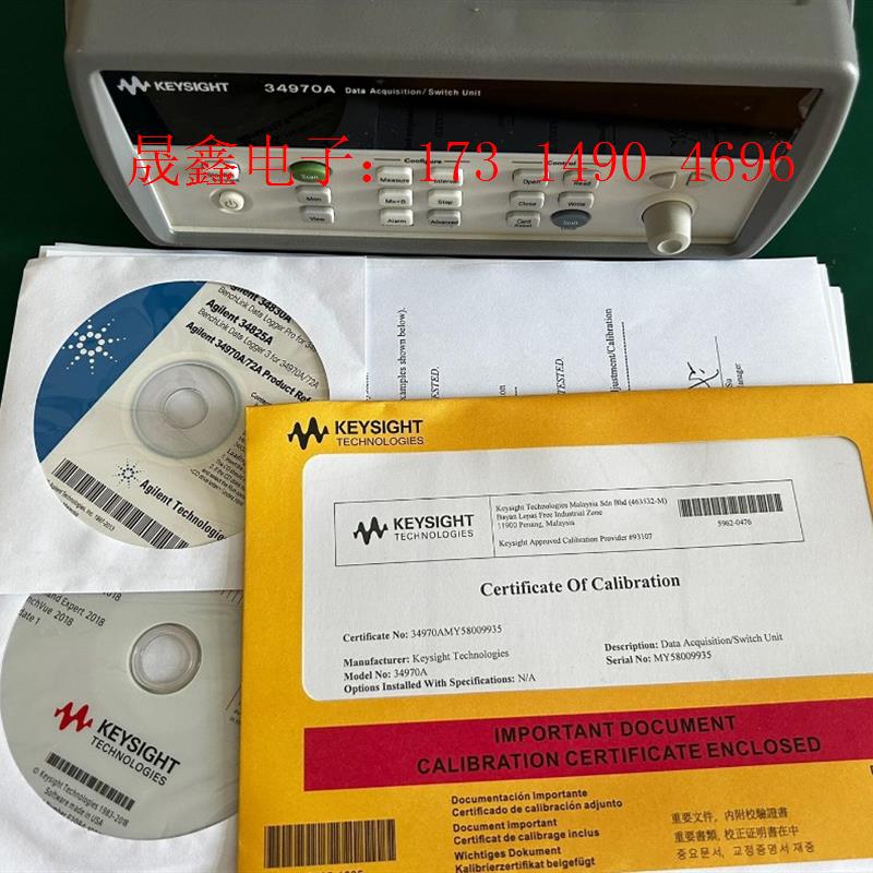 是德科技34970A 34901A数据采集仪 包装附件齐全【询价产品】
