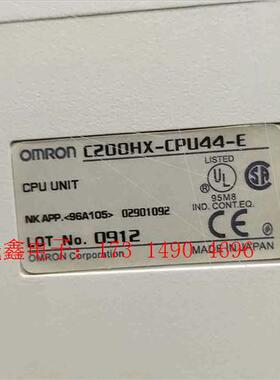 OmronOMRONC200HX-CPU44【询价产品】