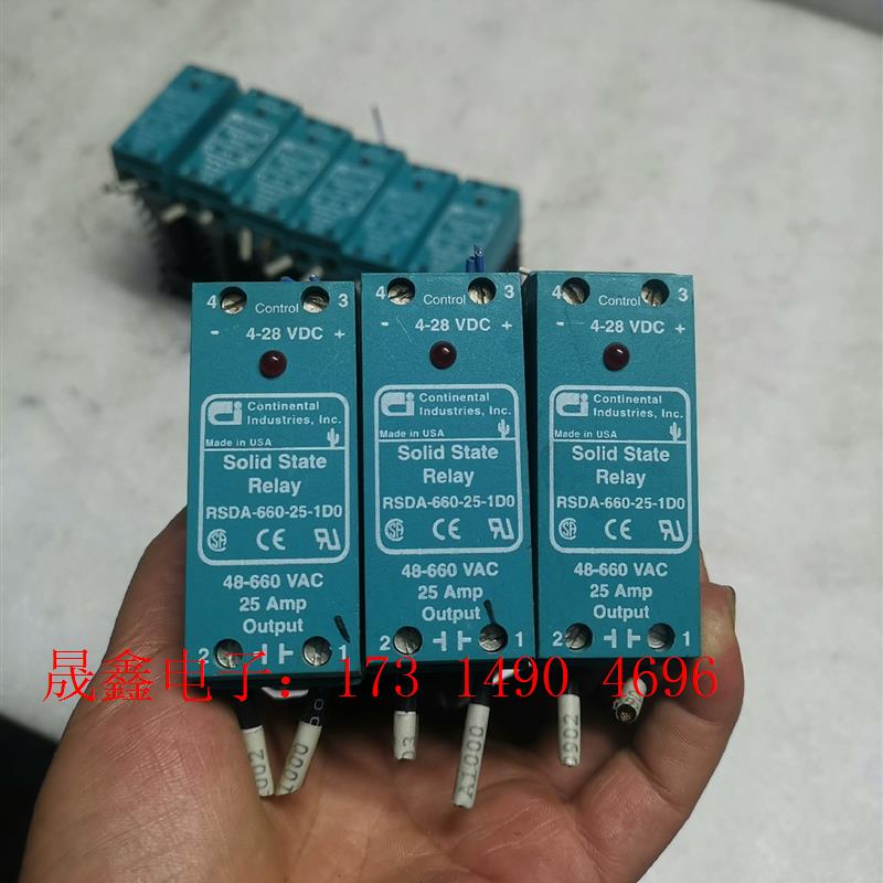 美国欧陆固态继电器:RSDA一660一25一1D0,【询价产品】