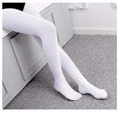 袜打底裤 袜白色练功裤 丝袜女跳舞袜子 女童连裤 儿童芭蕾舞蹈袜夏季