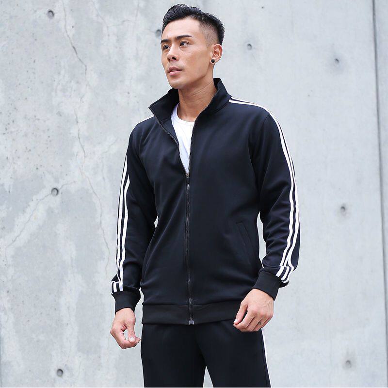 봄과 가을 남성용 스포츠 정장 새로운 러닝 스웨터 여성 커플 봄 스포츠 정장을위한 캐주얼 대형 운동복