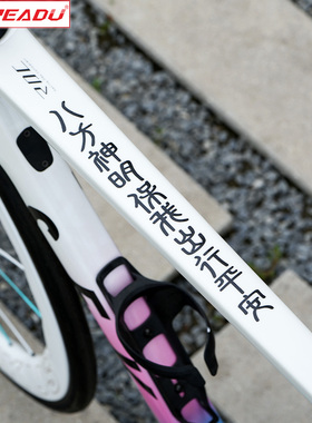 READU贴纸公路自行车贴纸八方神明保我出行平安贴纸个性装饰贴纸