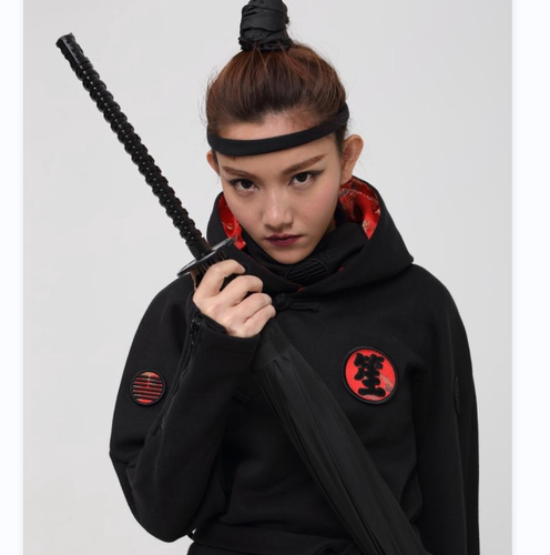 伞叔伞厂中国风武士伞双人男女加大加厚学生动漫二次元雨伞直柄伞