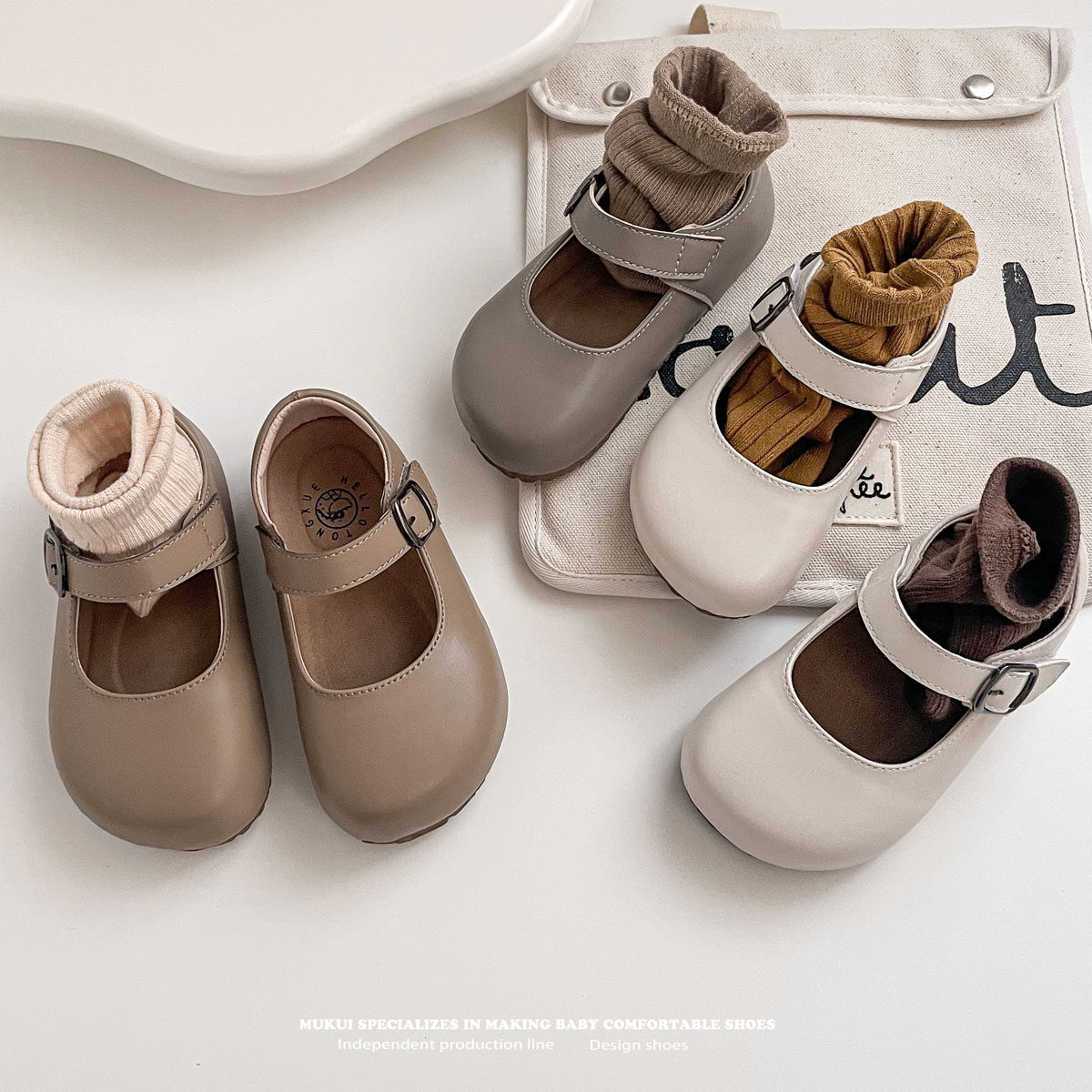 慕葵家韩国勃肯童鞋秋冬款小众女童公主鞋复古宝宝皮鞋男童豆豆鞋,童鞋/婴儿鞋/亲子鞋,皮鞋,淘宝优惠券,粉丝福利购,淘宝优惠卷