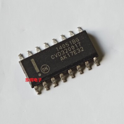 贴片IC 14051BG MC14051B MC14051BG 进口逻辑芯片 SOP-16 可直拍