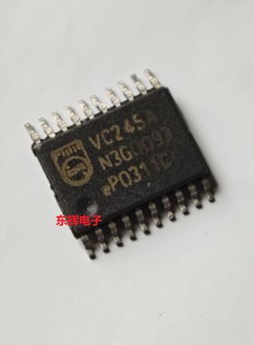 贴片IC 74LVC245APW 丝印VC245A 全新收发器芯片 TSSOP-20 可直拍