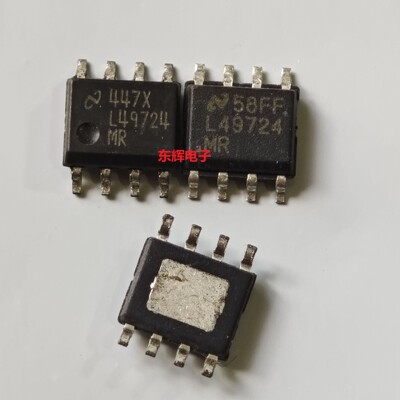 贴片IC LME49724MR MRX L49724进口拆机运算放大器芯片 SOP-8