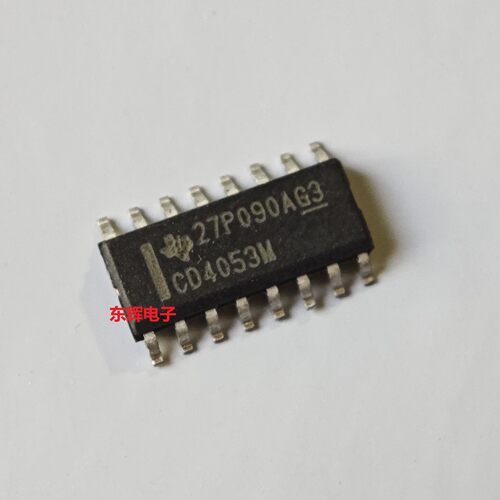 贴片IC HEF4053BT CD4053M 模拟多路复用器芯片 SOP-16 可直拍