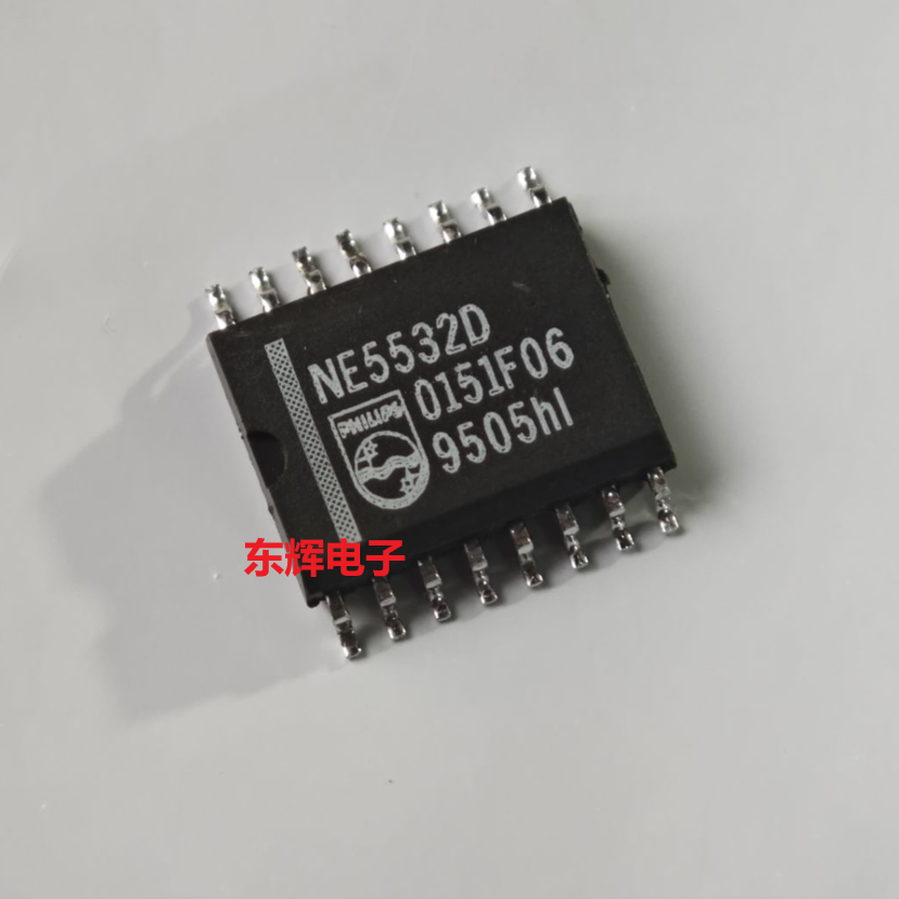 贴片IC NE5532D 进口拆机运算放大器芯片 SOIC-16封装 可直拍