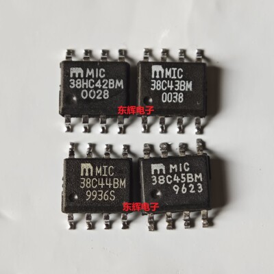 贴片IC MIC38C42BM 38C43 44 45YM拆机PWM控制器芯片SOP-8可直拍