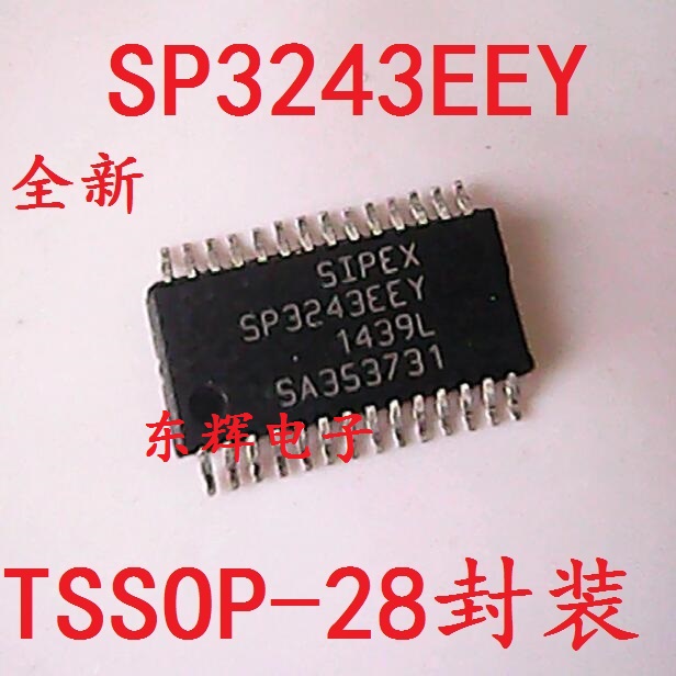贴片 SP3243ECY SP3243EEY 全新进口收发器芯片 TSSOP-28 可直拍