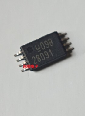 贴片IC UCC2809PWTR-1 PW丝印 28091 侧控制器芯片TSSOP-8可直拍