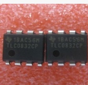 直插IC TLC0832CP TLC0832IP 8位模数转换器芯片DIP-8封装 可直拍