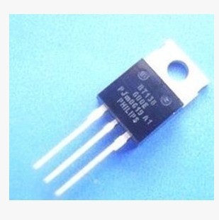 BT138-600 12A 600V TO-220三端双向可控硅三极管 原装拆机