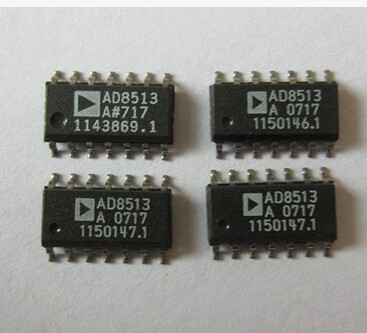 贴片IC AD8513AR AD8513ARZ超低噪声四运放芯片SOP-14封装 可直拍