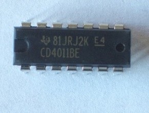 直插IC CD4001BE CD4001BCN HEF4001BP 原装拆机逻辑芯片 可直拍