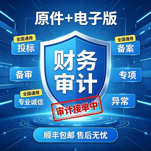 审计咨询投标公司年度财务报表专项高新报告清算验资离任备案评估