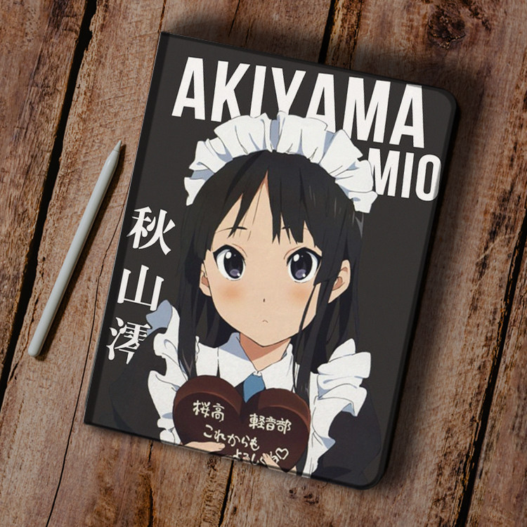 K-ON！轻音少女秋山澪ipad9.7适用air3保护pro套mini5华为matepad