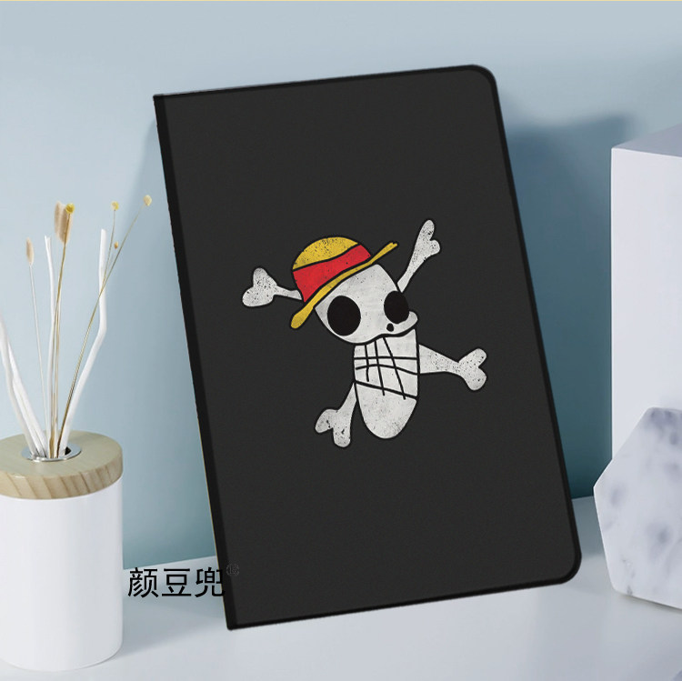 ipad10.2适用10.9air3/4/5第十代9.7mini45/6小米6pro保护套草帽海贼matepad pro11海贼王 尼卡果实 路飞周边