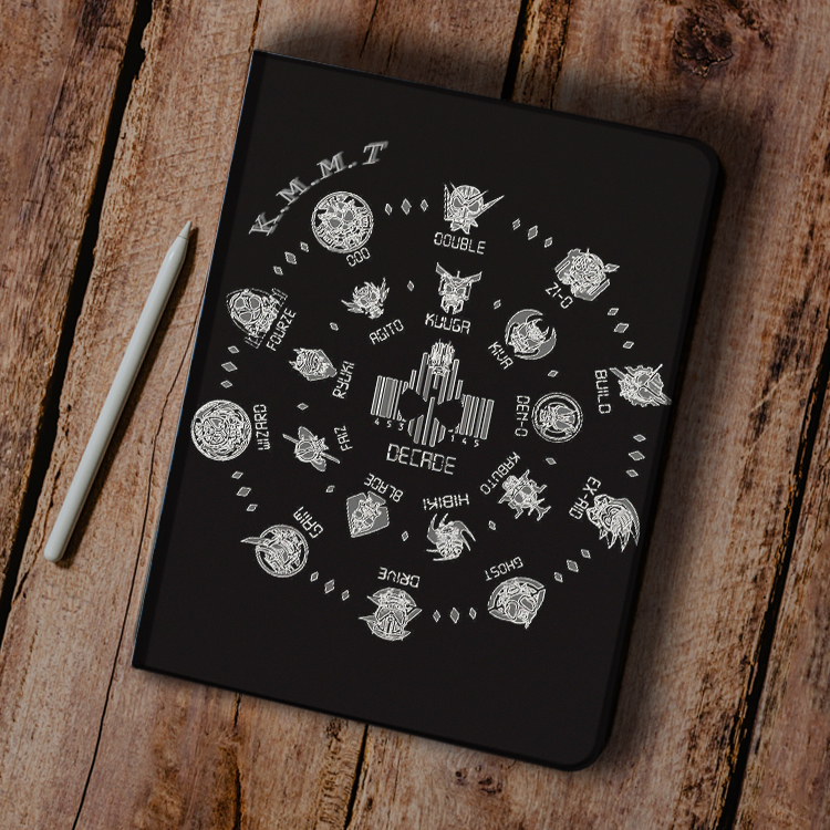 适用ipad9.7保护air34套pro11/12.9帝骑mini45华为假面骑士decade