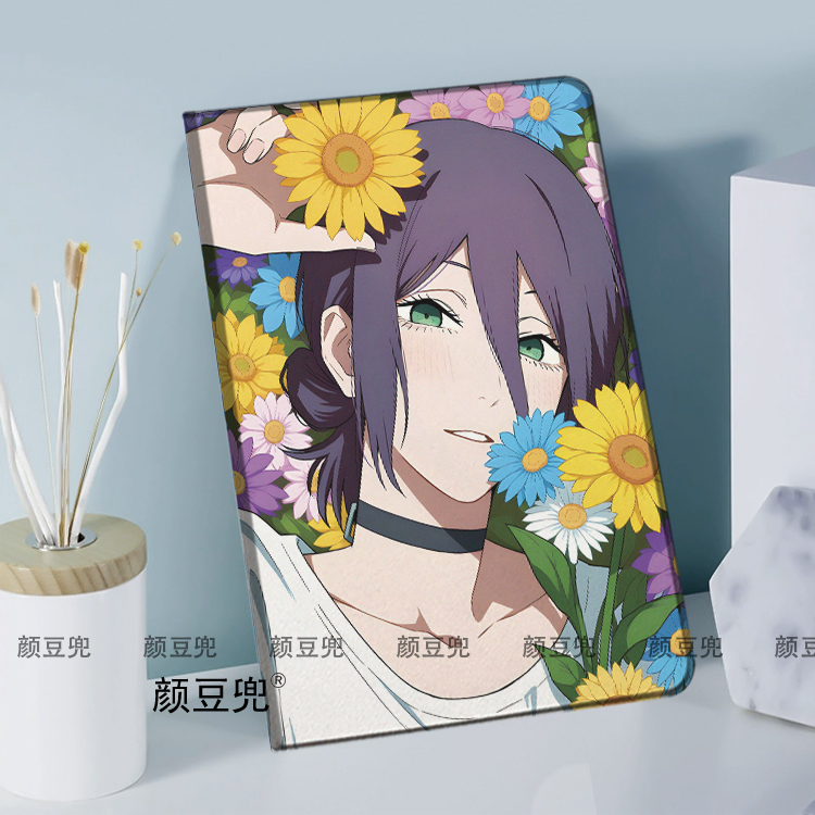 电锯人 蕾塞 炸弹恶魔matepad pro华为11.5S动漫周边mini7小米7pro保护套ipadA16 10.2适用10.9air6/7第十代