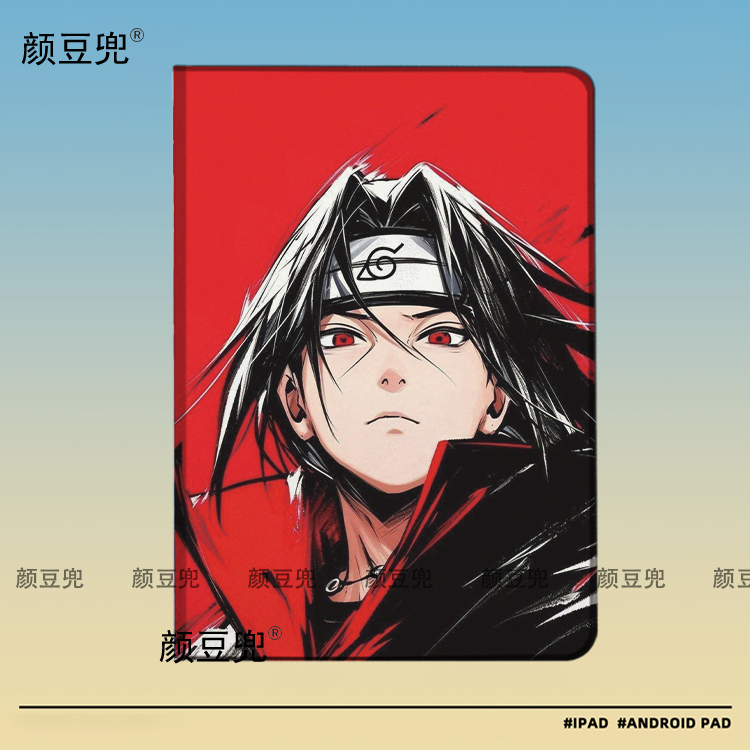宇智波鼬火影忍者周边air7 11寸第十代10.9保护套matepadpro Air3笔槽mini7小米7pro适用于ipadA16 789 10.2