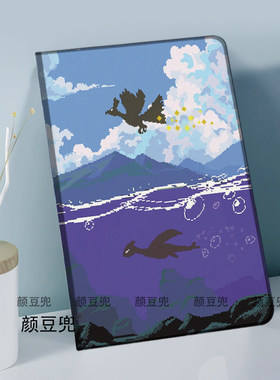 像素口袋妖怪金银洛奇亚凤王宝可梦ipad10.2适用于mini6/7小米7pro保护套Air45 10.9第十代matepad华为11.5S