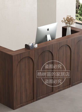 中古风收银台储物店铺小型吧台