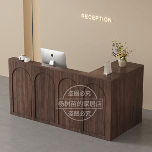 收银台店铺小型前台现代简约服装店便利店商用吧台柜台桌子接待台