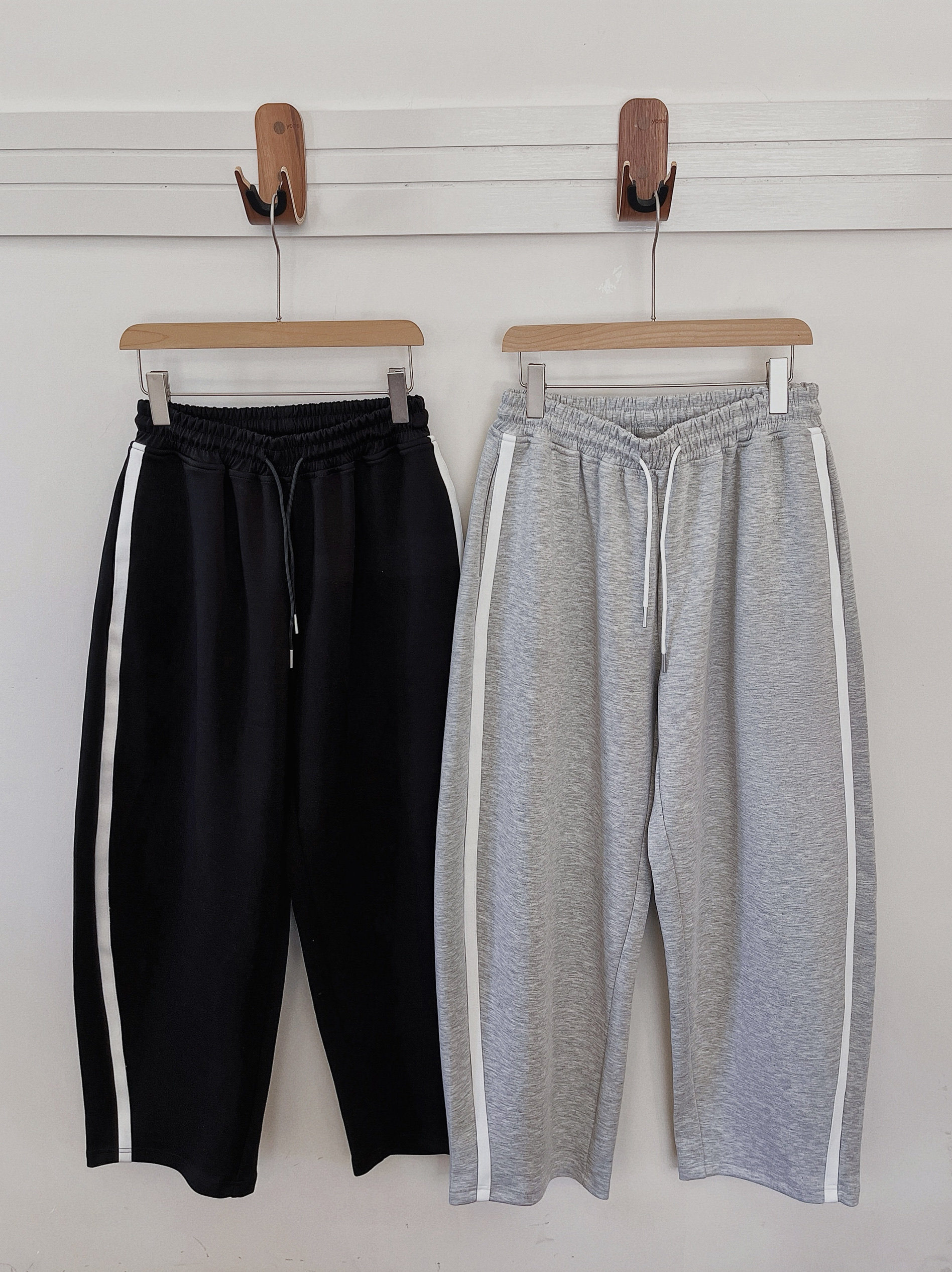 速XIE同款男装2025春新品弯刀裤休闲裤撞色运动卫裤男士9P2E10820,男装,卫裤,淘宝优惠券,粉丝福利购,淘宝优惠卷