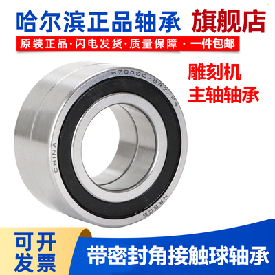 哈尔滨高速带密封主轴轴承7200 7201 7202 7203 7204 7205 7206P4
