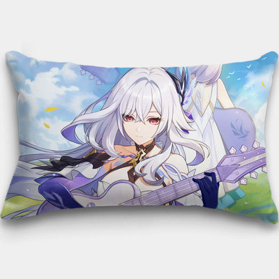 丝柯克二次元游戏同人长方形抱枕沙发靠枕长条枕头双面枕套可定制