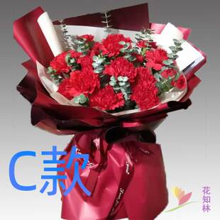 生日纪念康乃馨陕西西安花店送花阎良区临潼区长安县同城鲜花速递